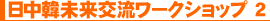 日中韓未来交流ワークショップ(2)